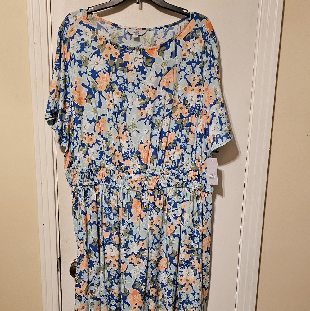 NEW-Woman's Croft & Barrow Plus Size ( 2X) Dress - Picture 1 of 4